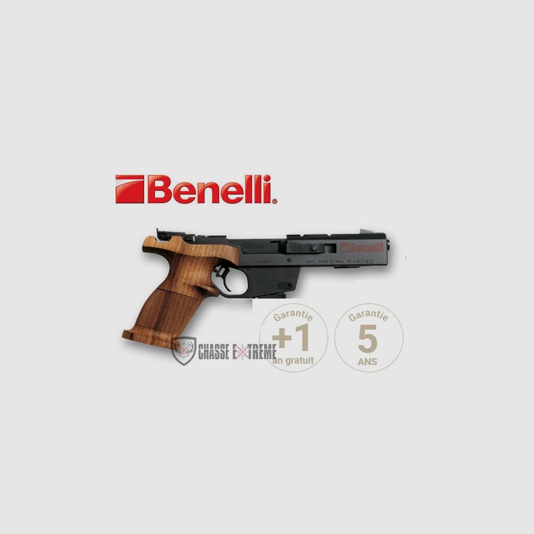 Pistola BENELLI Mp 95E Nera Cal. 22lr Destro