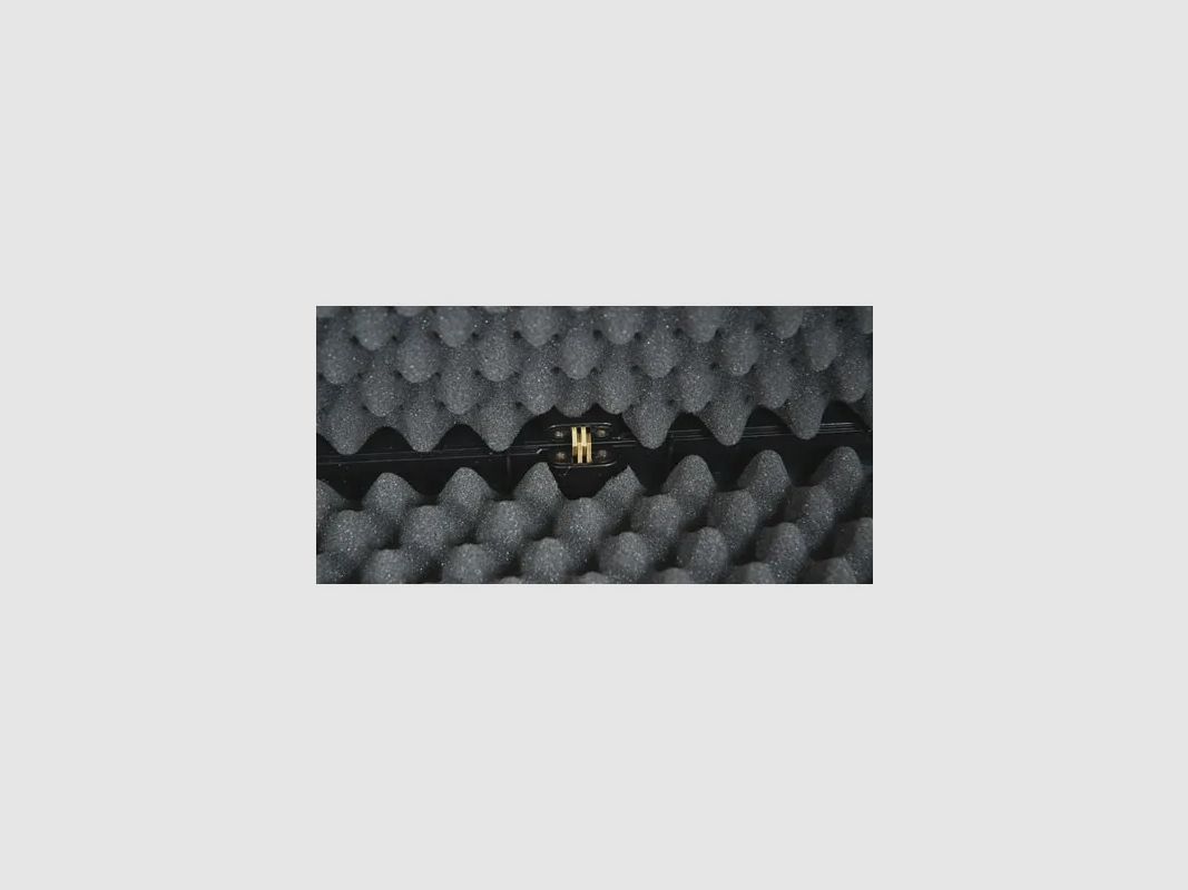Custodia in PVC per carabina 2 caricatori 2 serrature 3 cifre 125x29x11cm, immagine 3 di 5