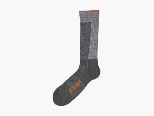 Gateway Boot Calf Strømpe – Olive Grey