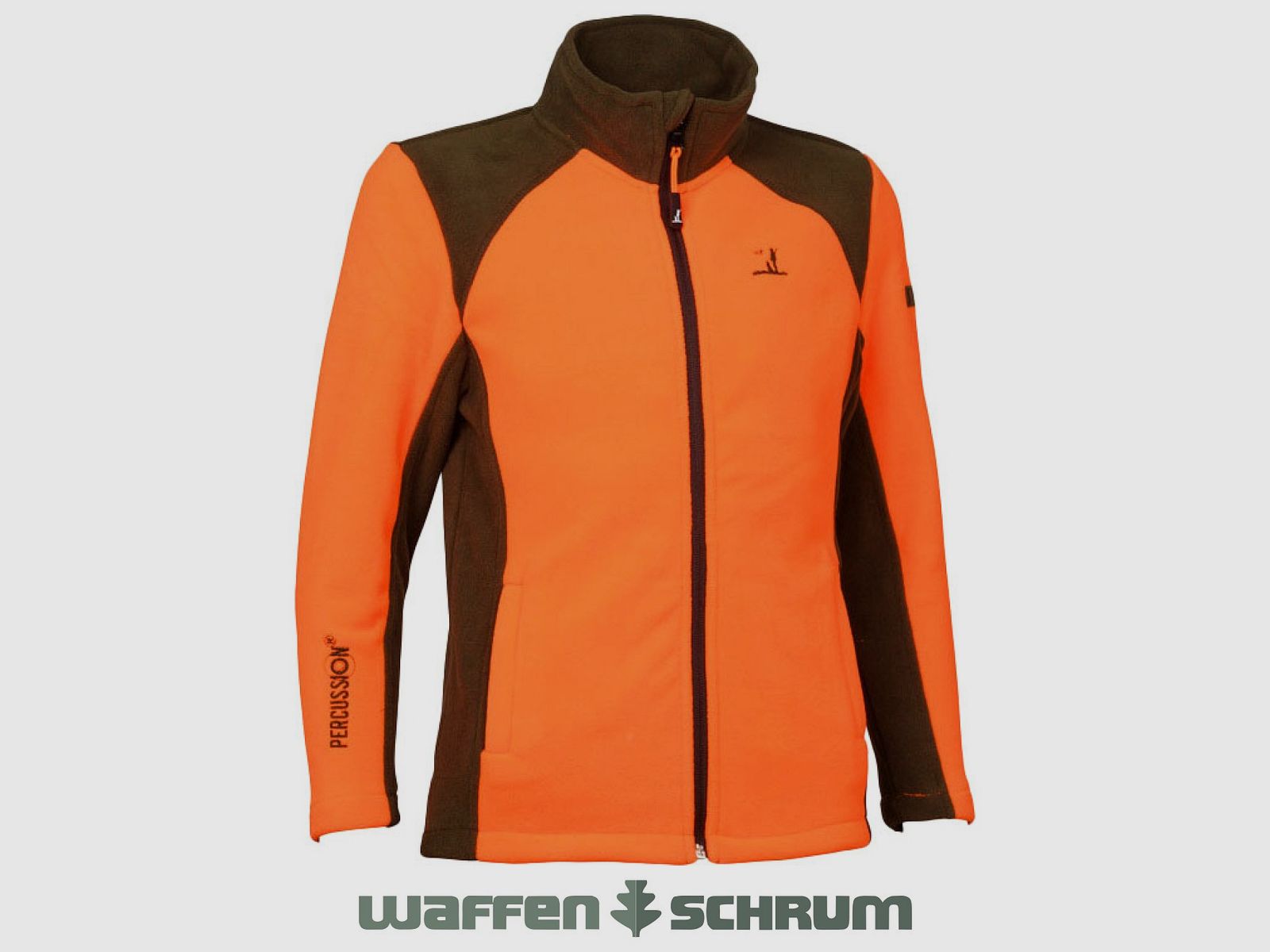 Percussion Fleece Jacket Orange