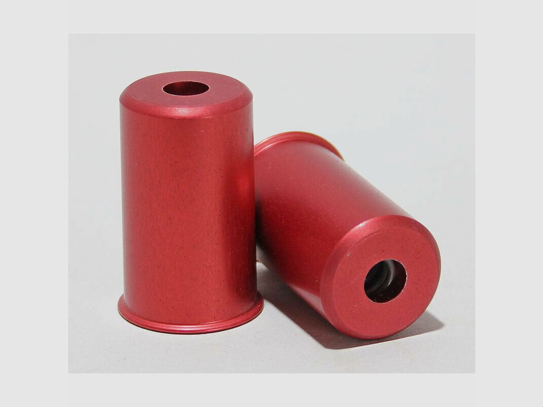 Wapenaccessoires bufferpatroon aluminium 2 stuks bufferpatronen kaliber 12