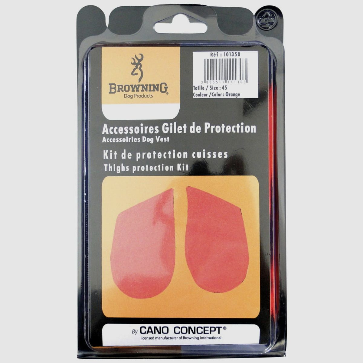 Protección de cola - para chalecos de protección para perros Browning