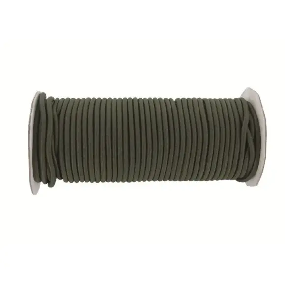 Elastique A Appelants 4Mm Par 25 M Olive Fuzyon Chasse