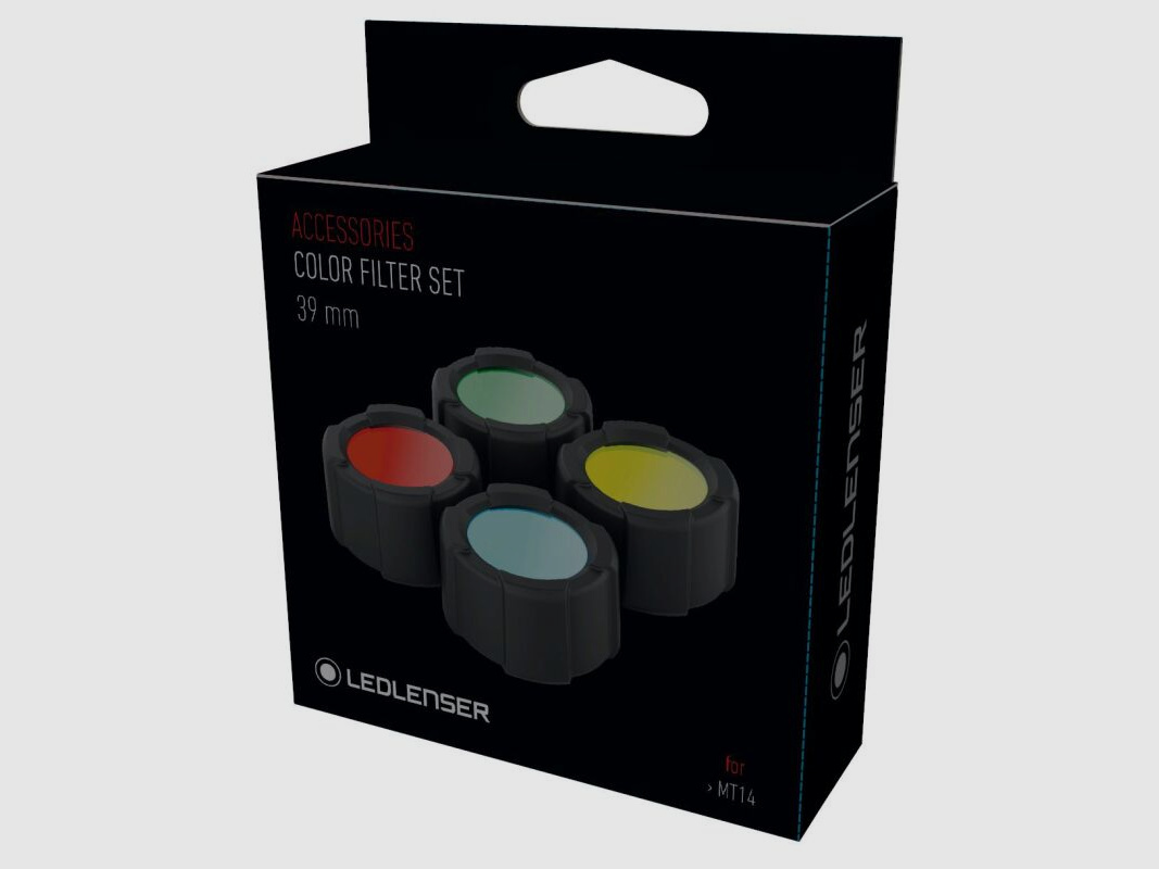LED Lenser Filterset 39mm für MT14