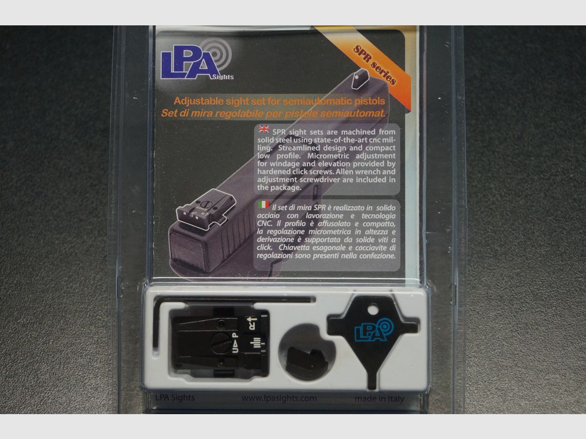 LPA Visée Glock 17 19-23 25-35