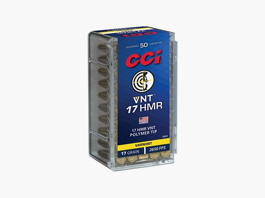 Munizioni CCI 17hmr vnt varmint