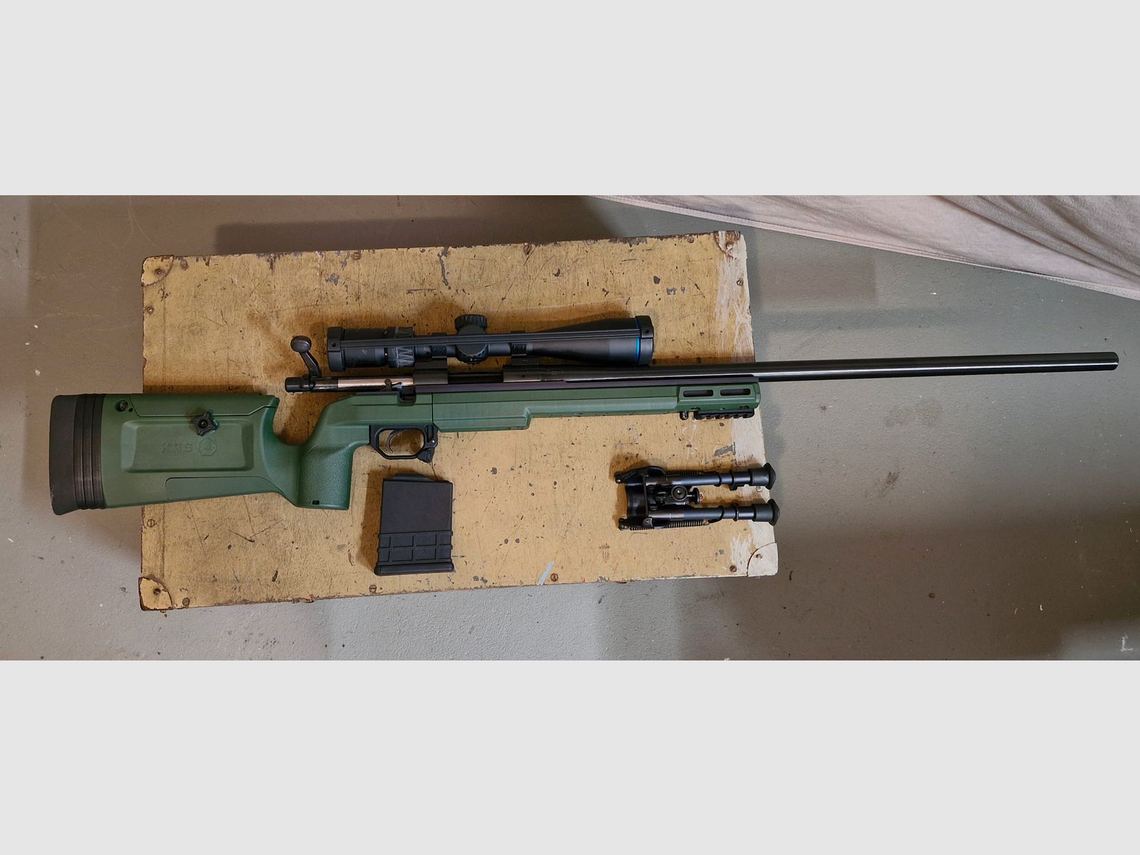 KRG Bravo REM 700 SA sakogrün Chasis