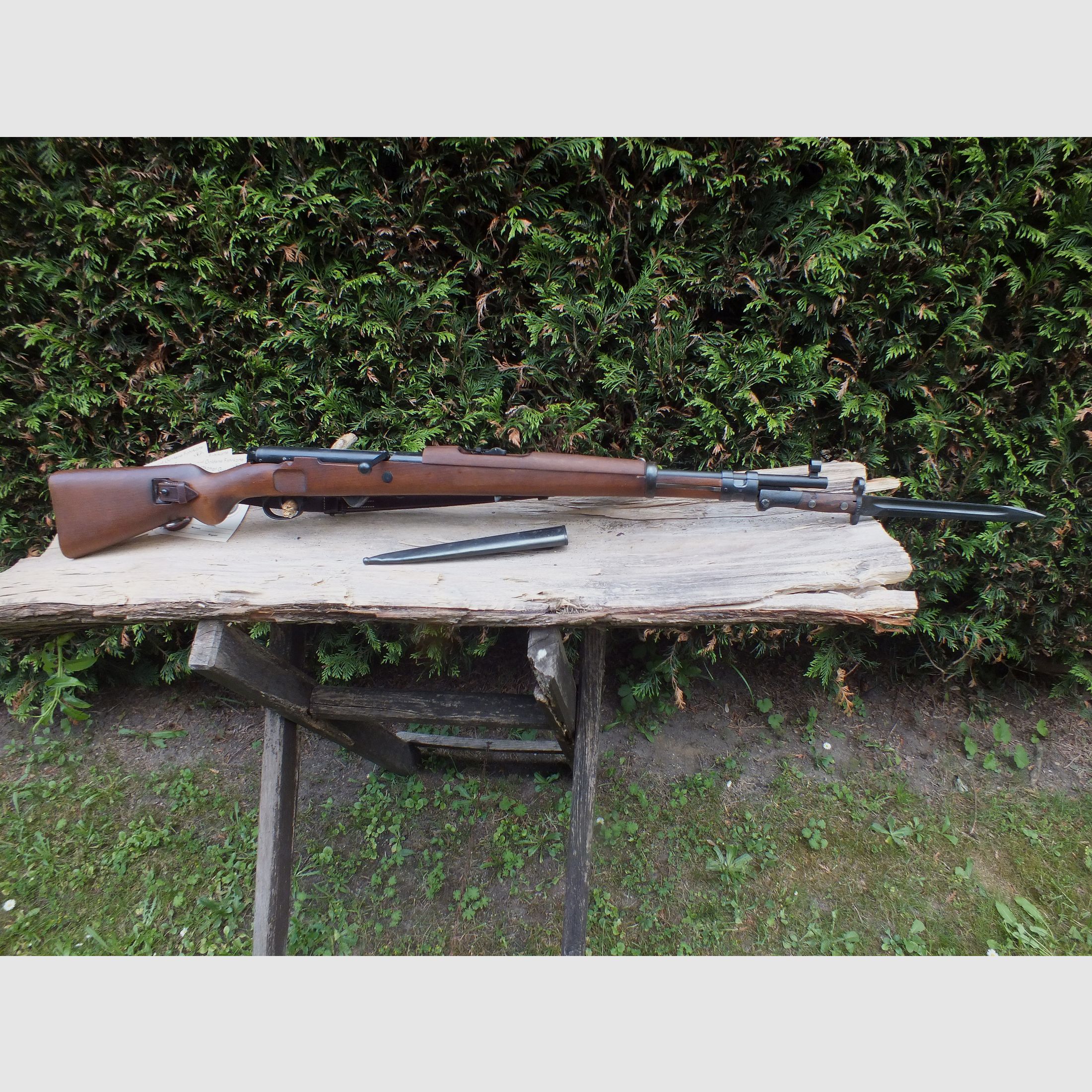 Haenel 310-9 dans la crosse K98