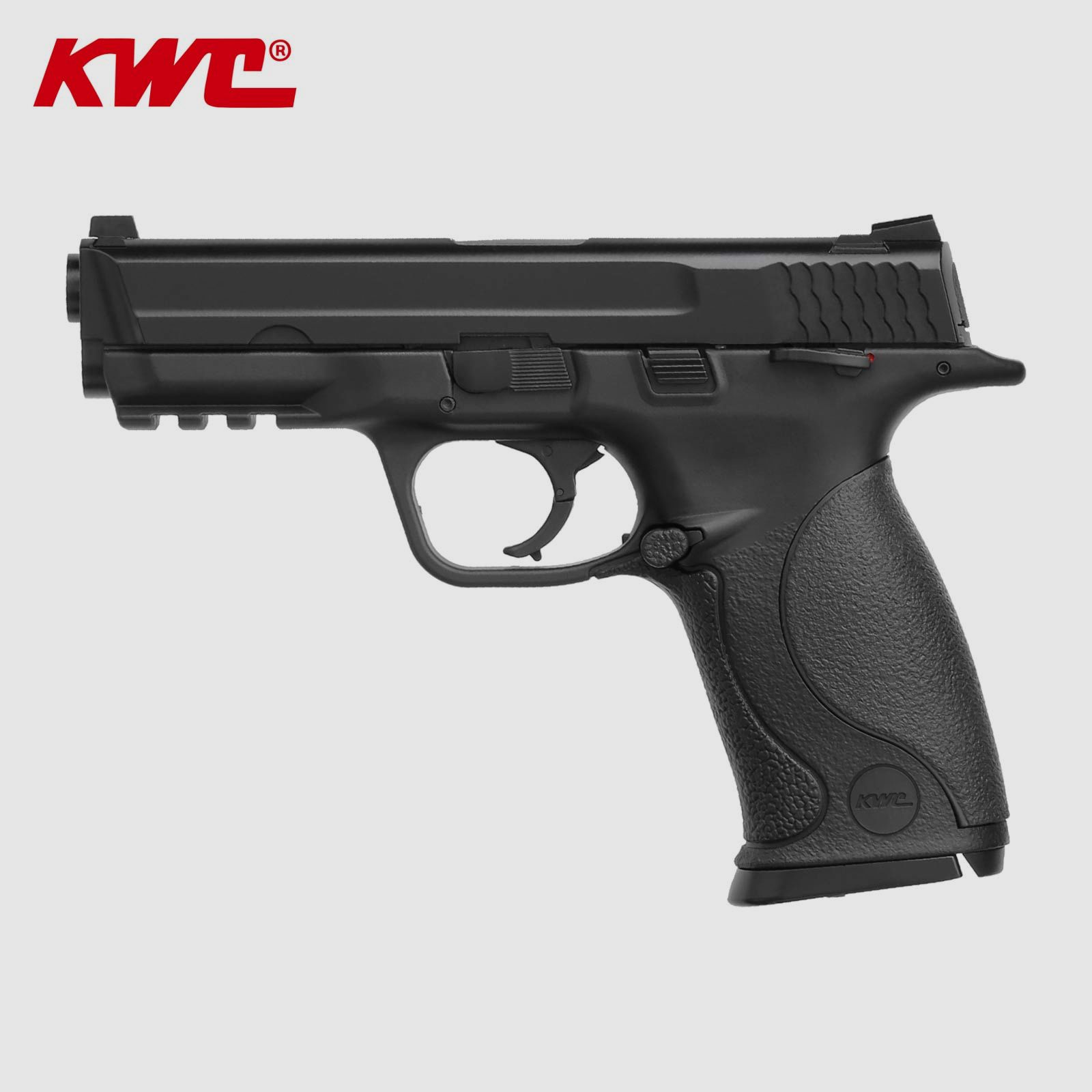 KWC M&P 40 Softair-Co2-Pistole Schwarz Kaliber 6 mm BB Blowback (P18)