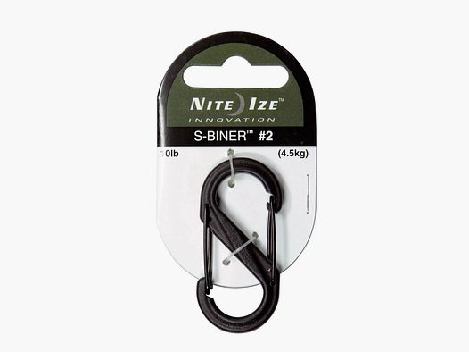 Nite Ize Nite Ize Karabiner S-Biner Kunststoff - Schwarz / 2