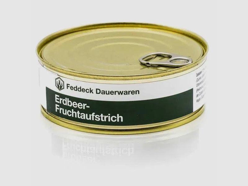 Feddeck Dauerwaren Dosenaufstrich Erdbeere 200 g