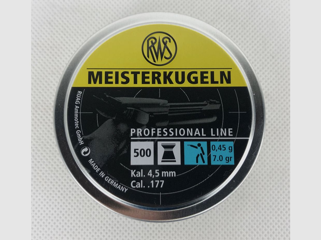 RWS Professional Line Diabolos 4,5mm 0,45g