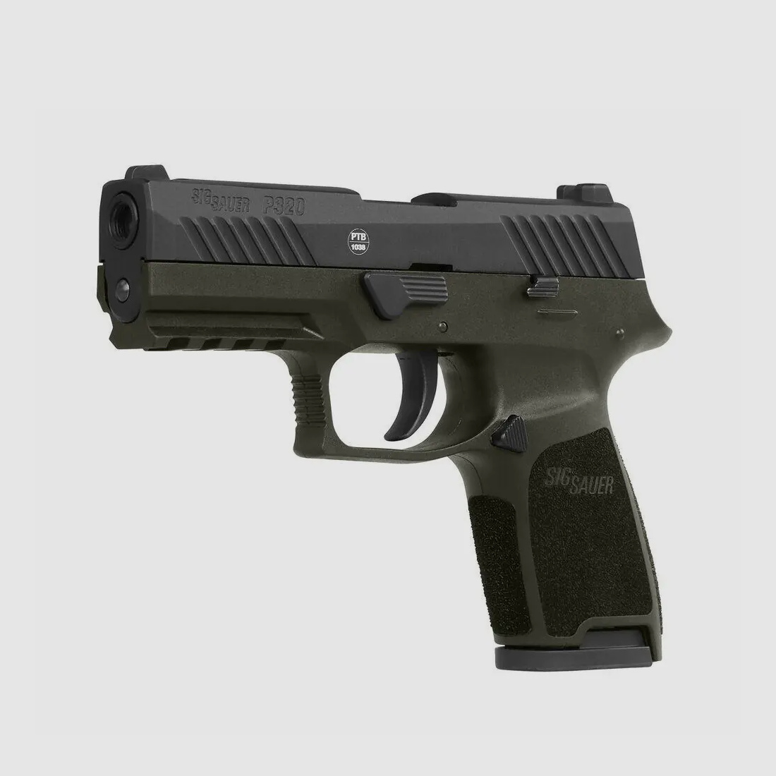 SIG SAUER P320 OD-GREEN SCHRECKSCHUSSPISTOLE IM KALIBER 9 MM P.A.K.