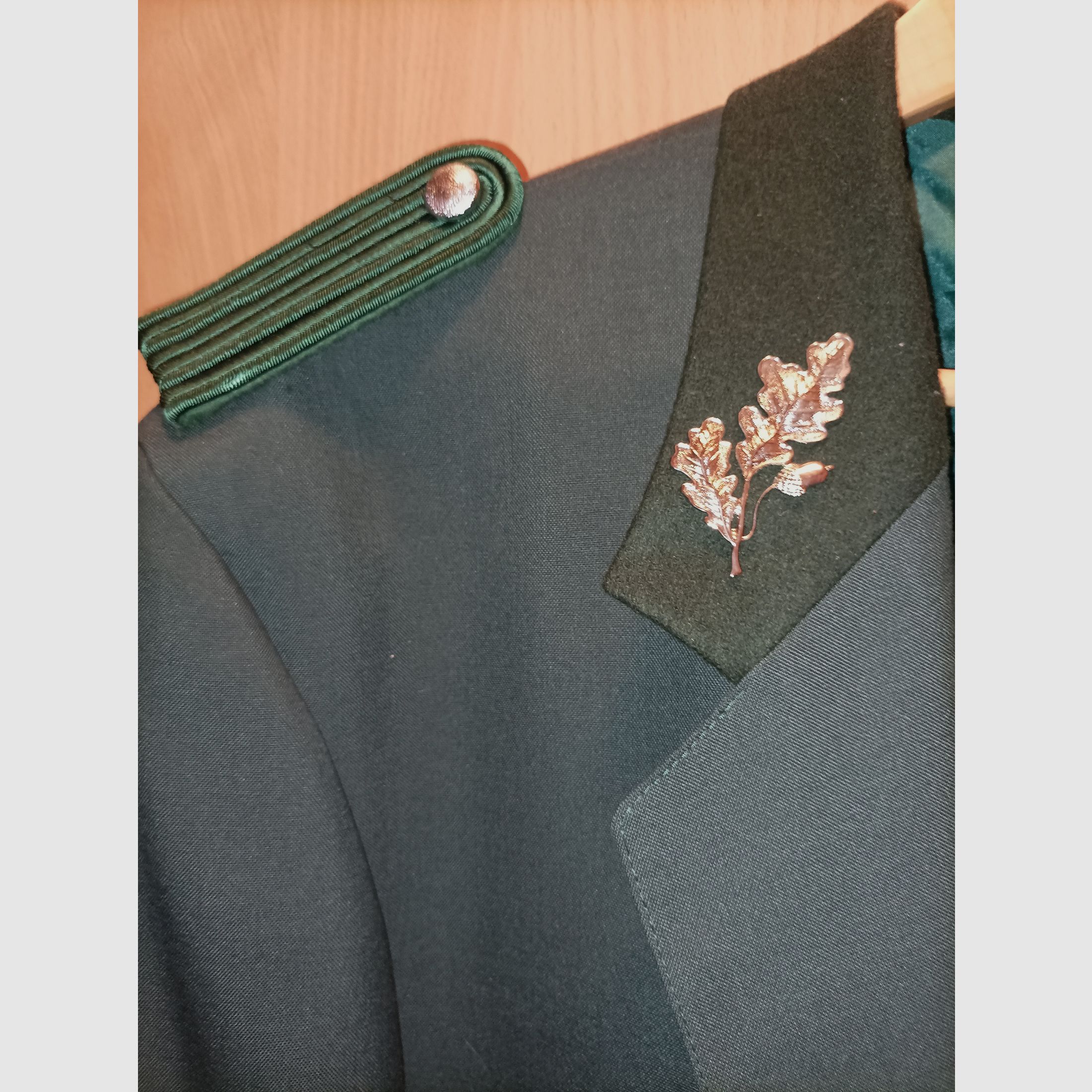 Hunting jacket Hubertus - dark green - size 64