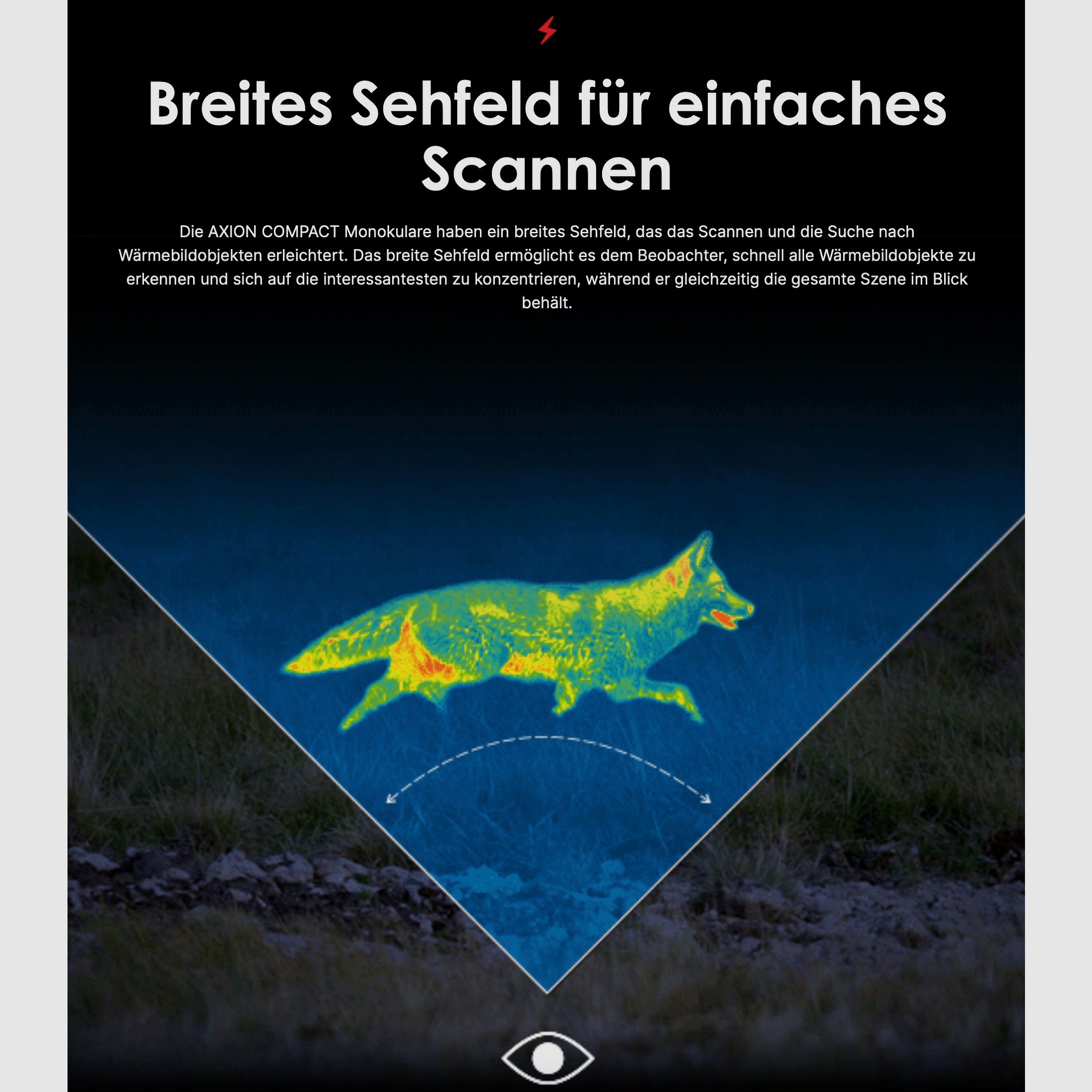 PULSAR 77509 Wärmebildgerät Axion XG35 Compact bis 1750m Wifi Foto Video