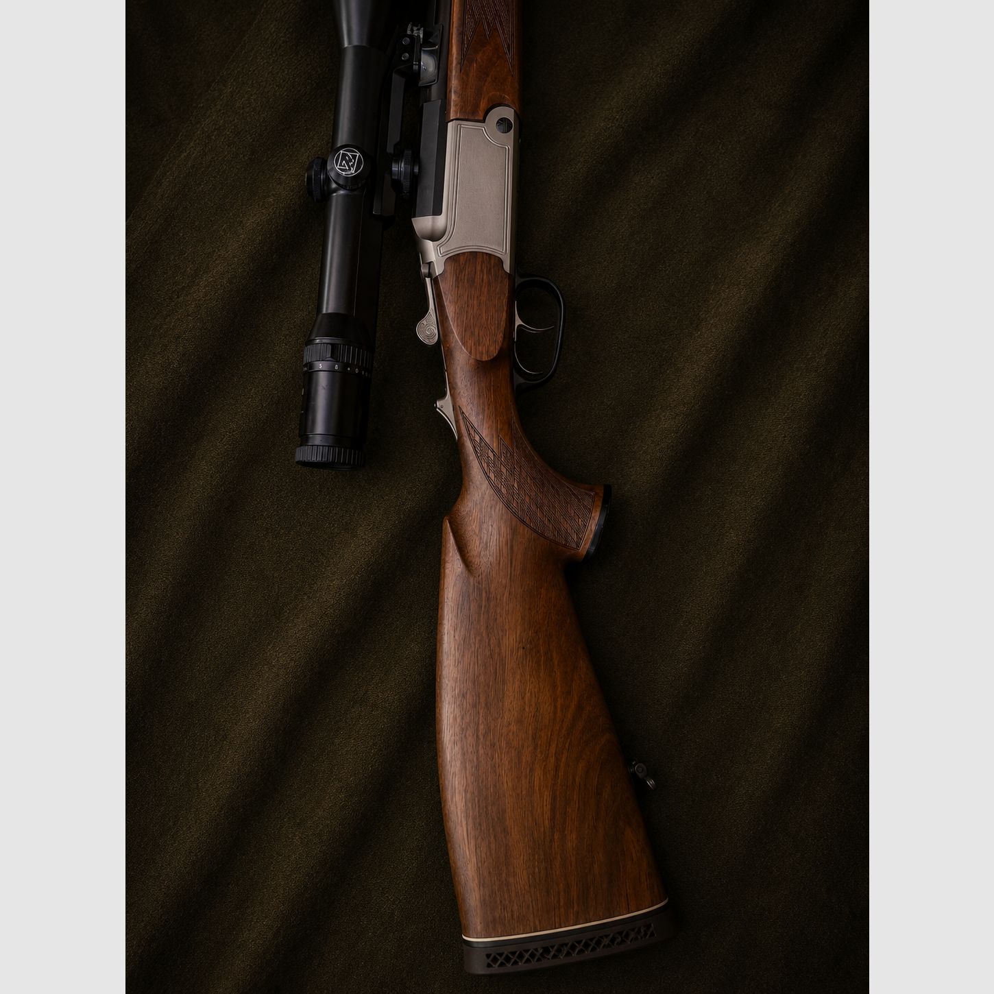 Bockbüchsflinte Blaser +Zeiss+Munition+Kickstop