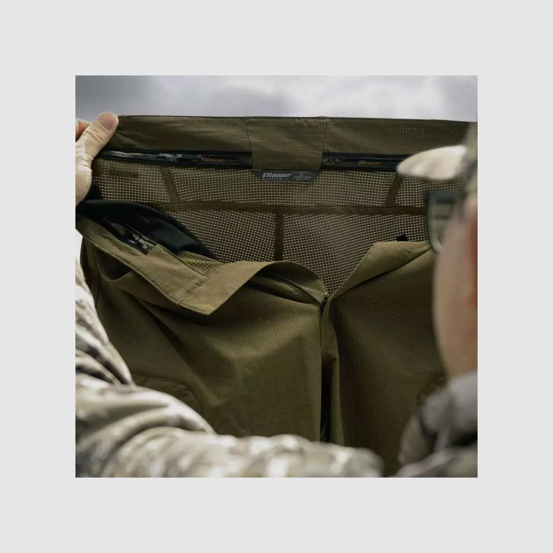 Pantalones de caza Blaser Airflow (Oliva)