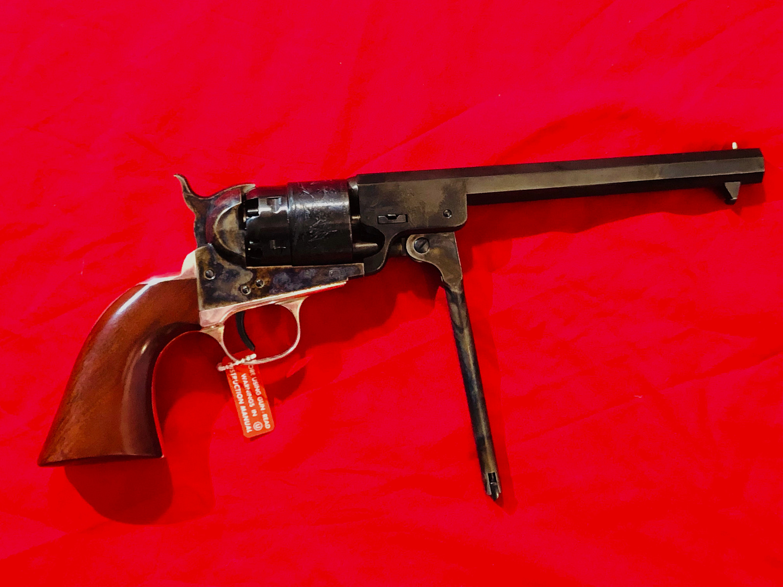 Hege Uberti Colt Navy Silverback 1851, .44 Black Powder