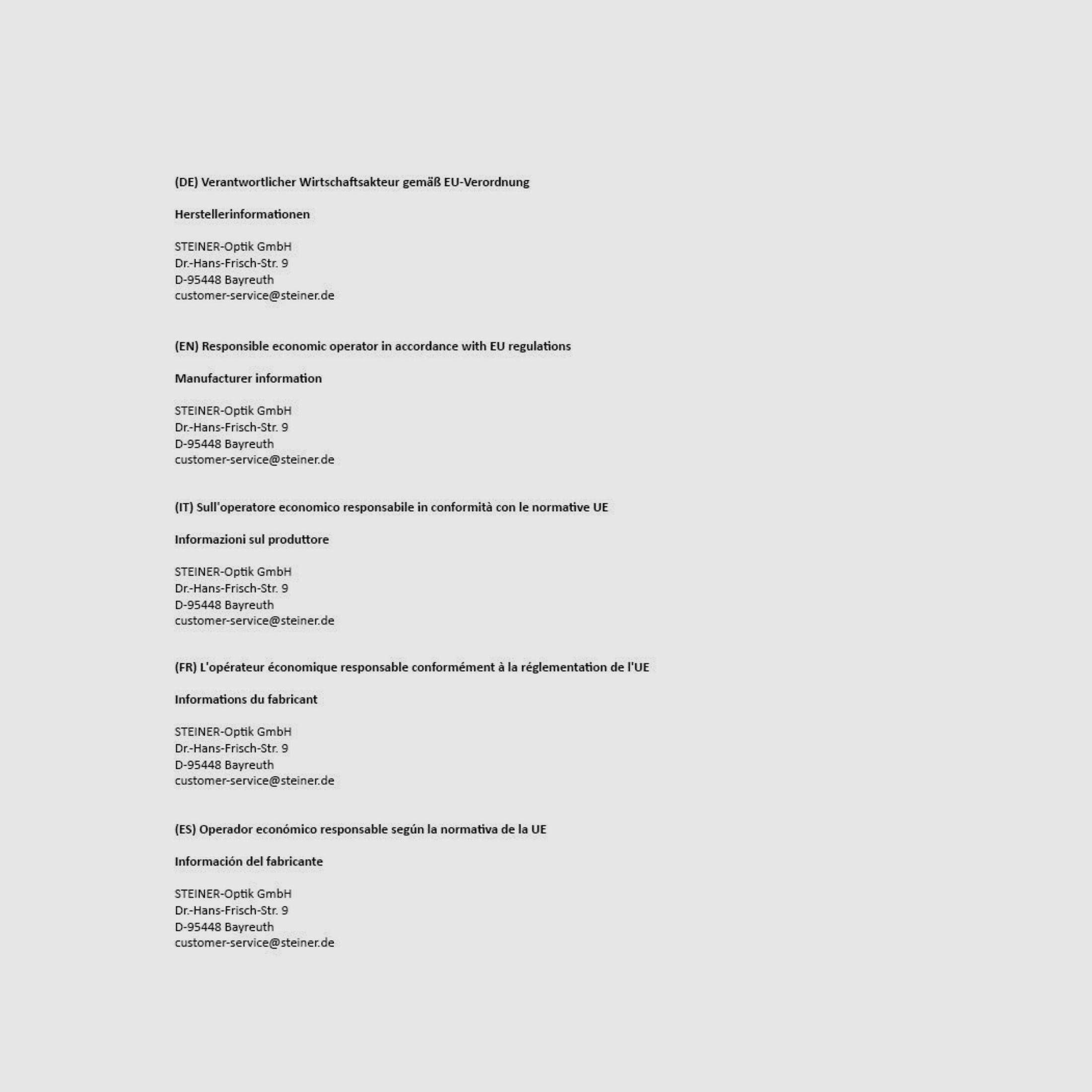 Steiner 202287820 Ranger 8 2-16x50 30mm mit Absehen LA 4A-I Reticle