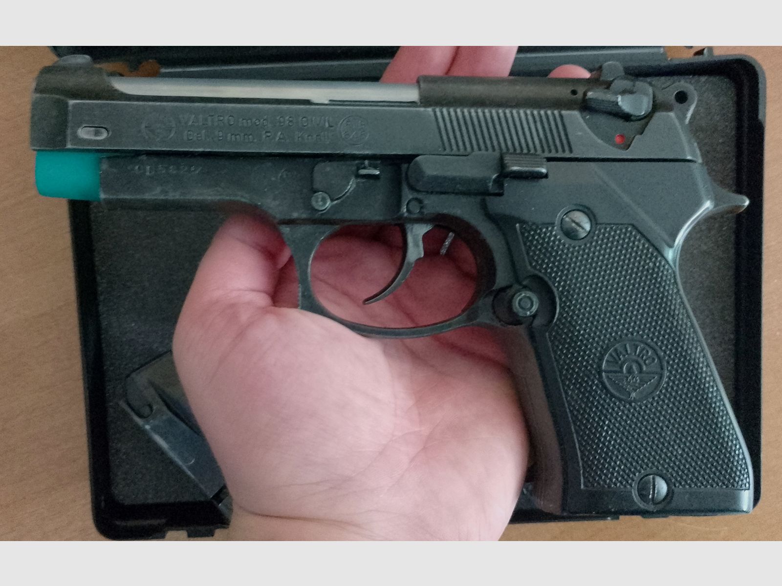 Valtro Mod.98 Civil Kal. 9 mm Knall im PTB 845 mit Abschussbecher!