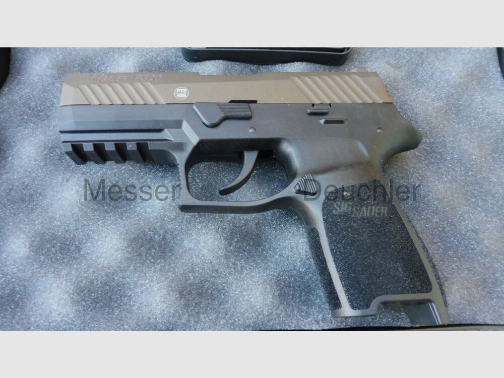 SIG Sauer	 P320 nur noch in Gold und rose-Gold