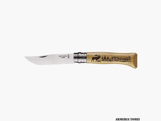 Nóż – Opinel – Animalia N°08 Inox "Jeleń"