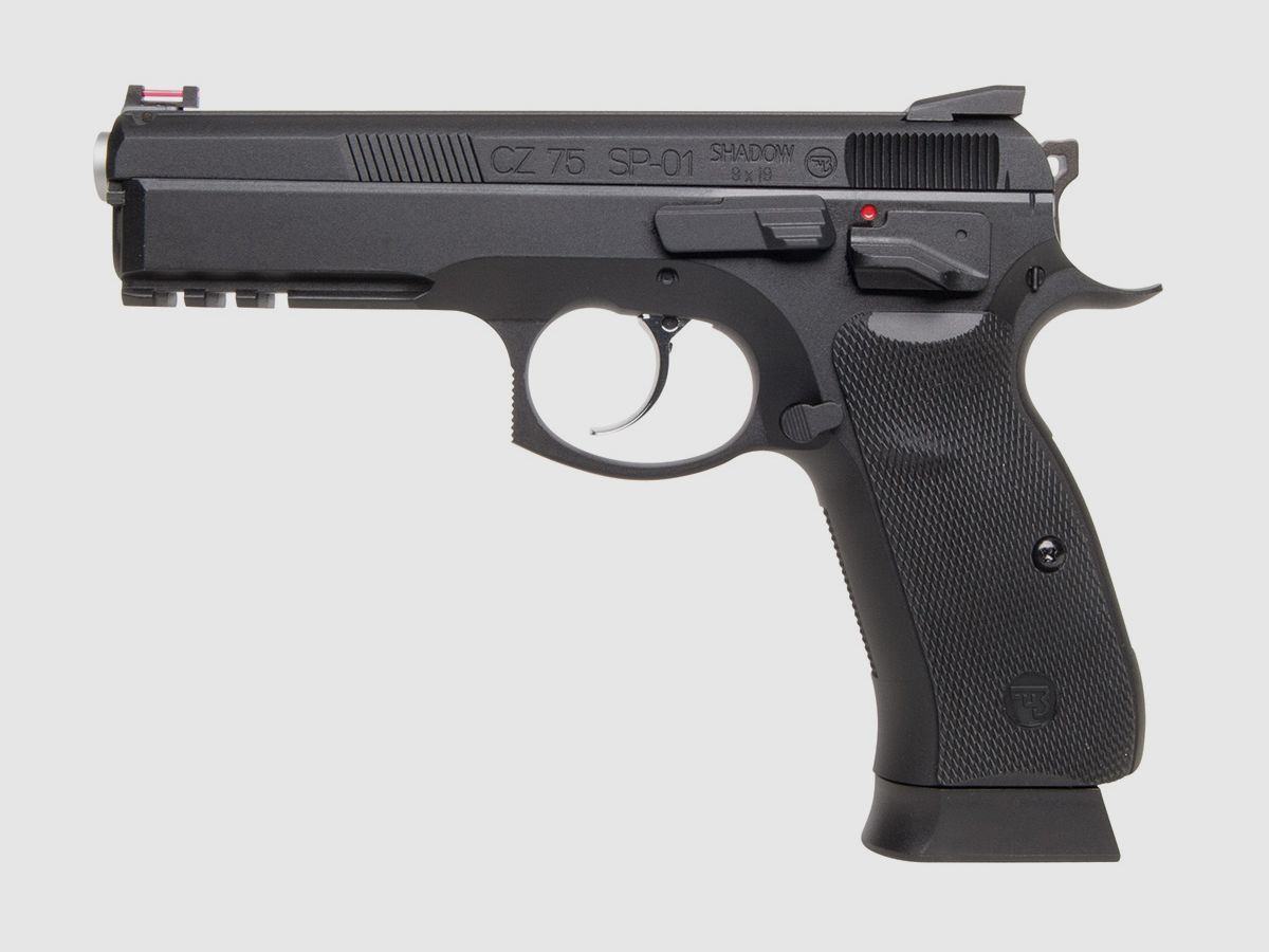CZ SP-01 Shadow Schwarz 4,5mm BB - Druckluft Co2 BlowBack