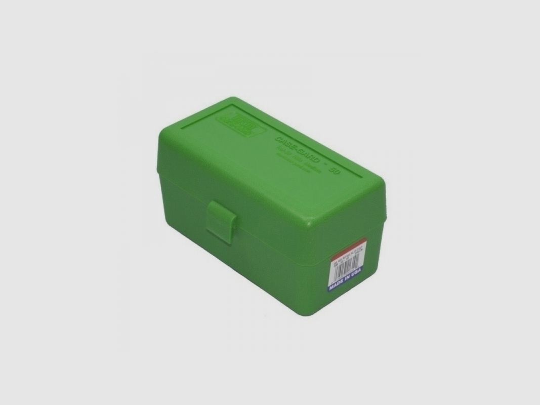 MTM AMMO BOX RL 30-06 SPRG / 270 Win / 6.5X55 50 PCS GREEN, image 1 of 2