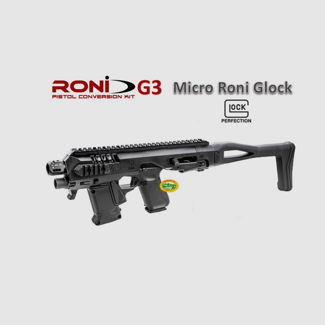 CAA Micro Roni GLOCK Gen.4x für Modelle 17 - 19 - 19X - 22 - 23 - 31 - 32 und 45