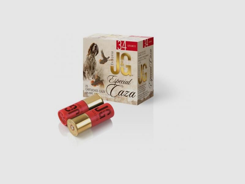 Cartouches J&G Spécial Chasse 34 g – Calibre 12