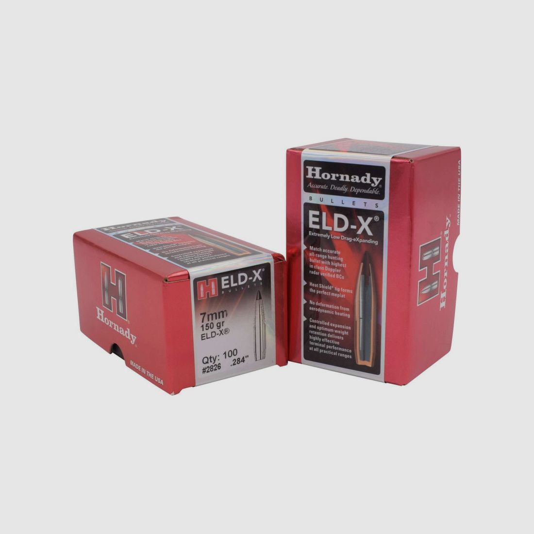 HORNADY Projectiles 7MM ELD-X 150GR