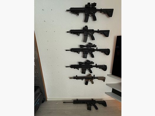 Airsoft Sammlung komplett zu Verkaufen, 6 Gewehre & 5 Pistolen sowie Zubehör ohne Ende        ALLES KOMPLETT NEU