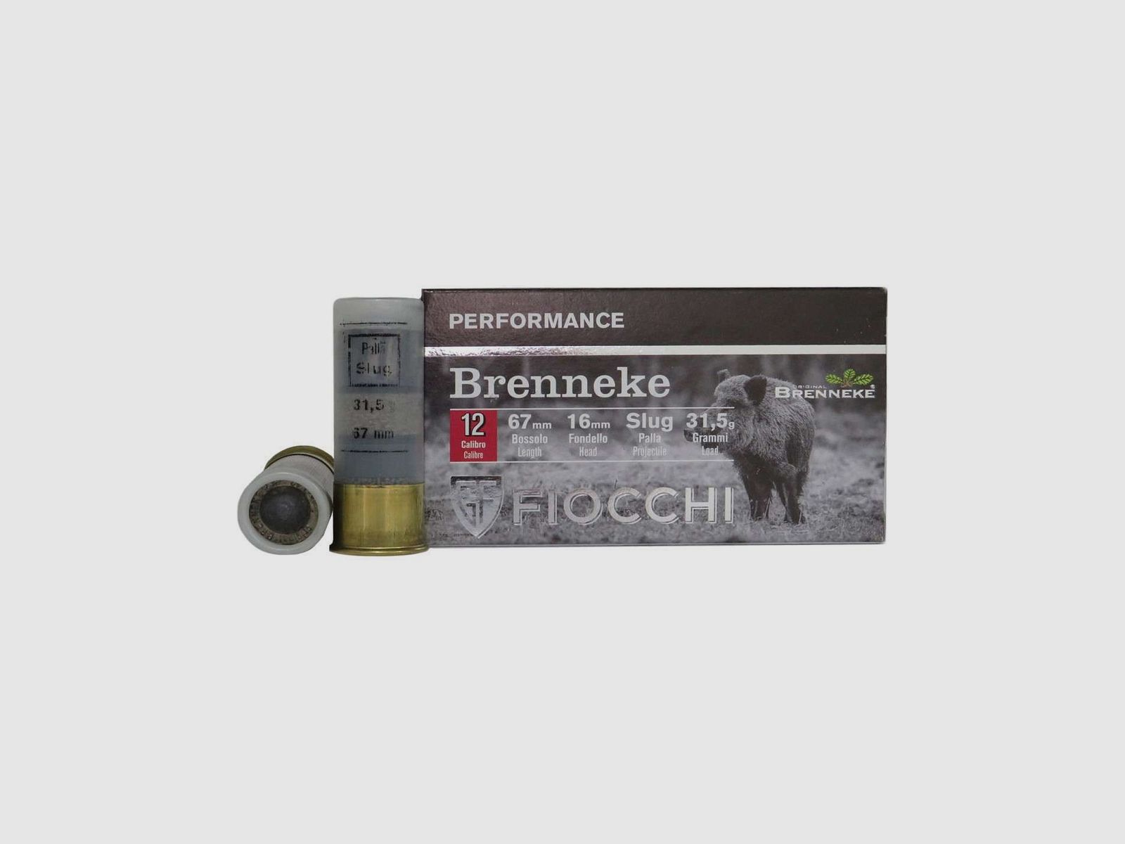 Fiocchi Brenneke Slug – Kaliber 12
