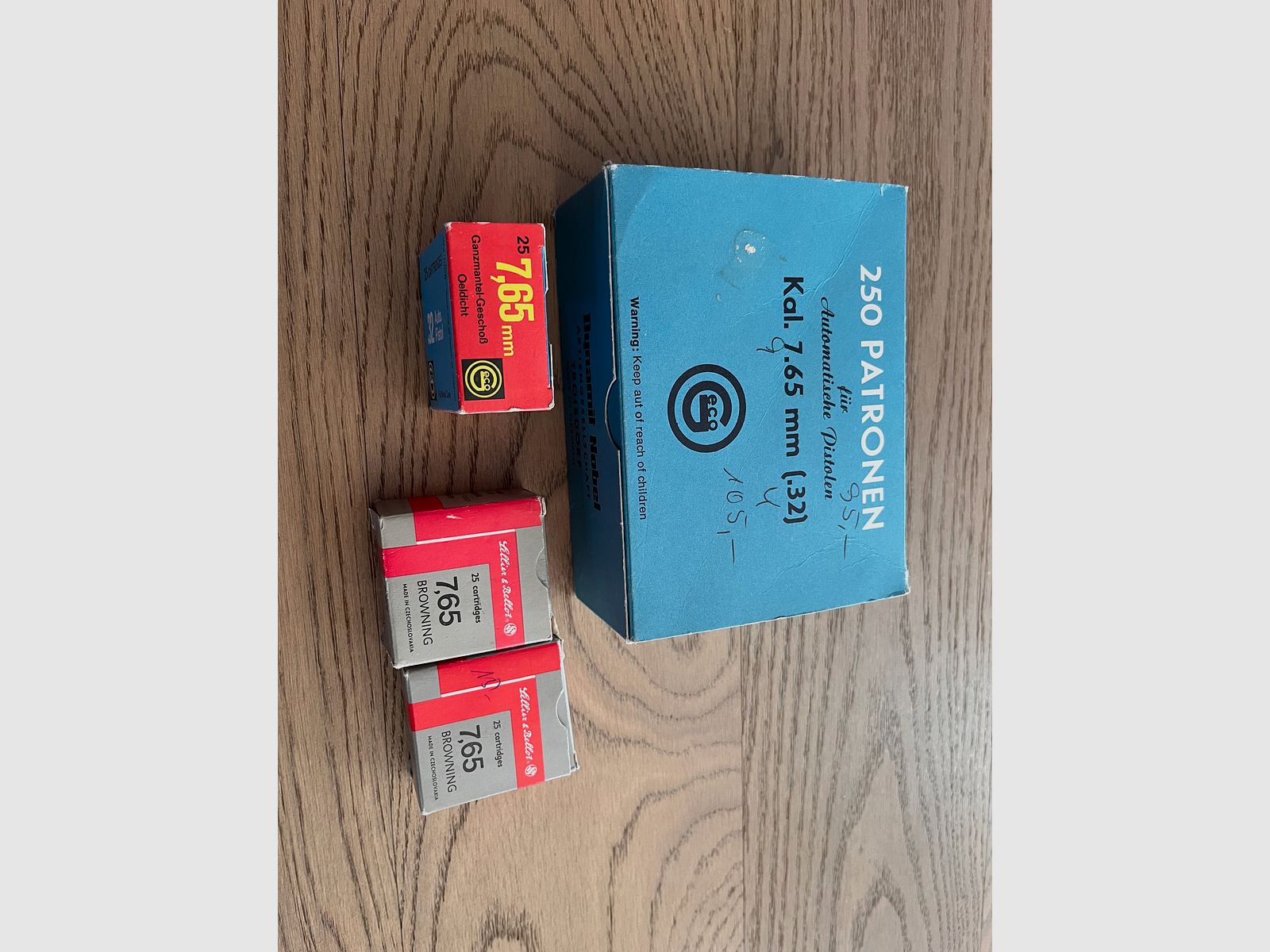 Walther PPK 7,65 Browning inkl. Munition 