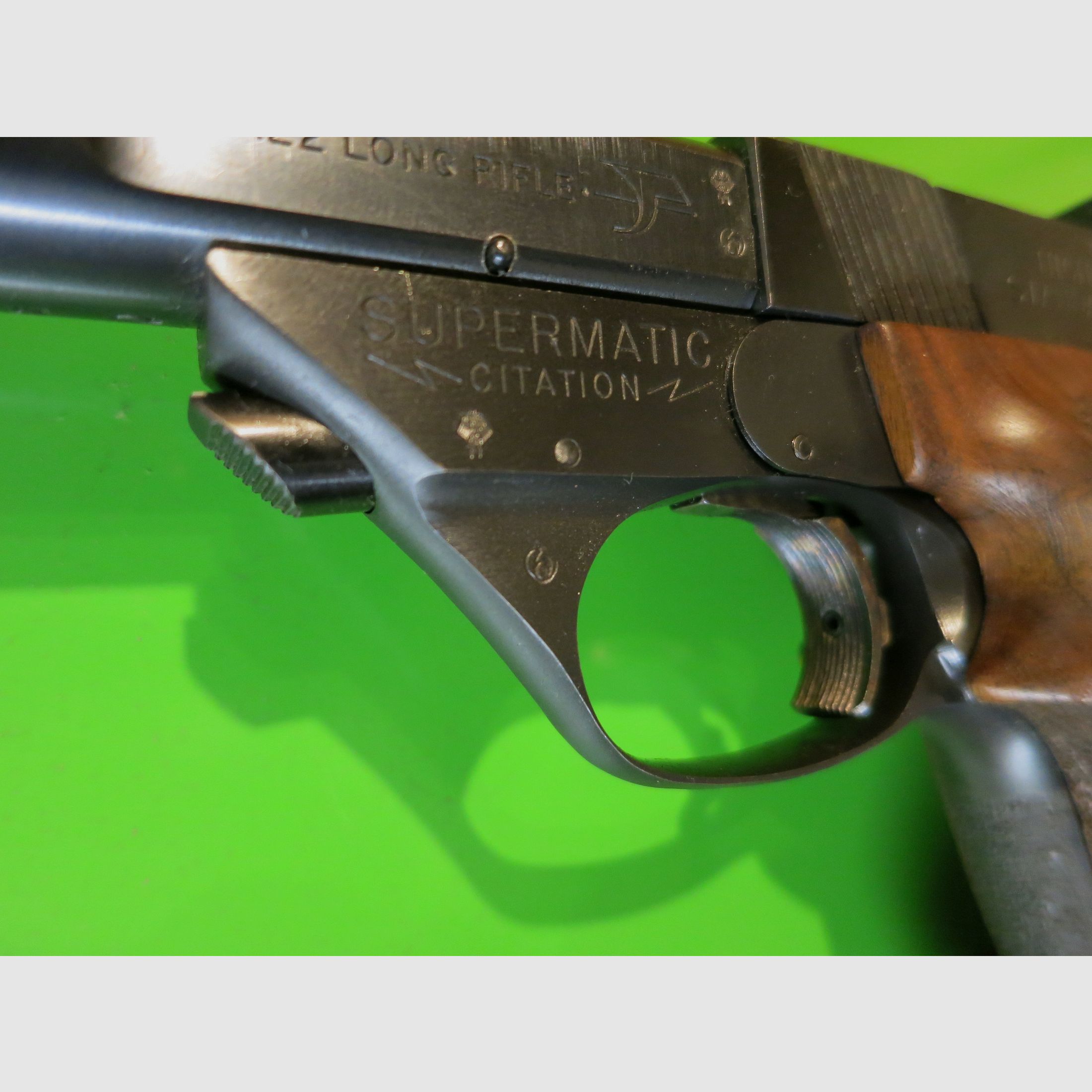 High Standard -IO7 (Supermatic Citation)- il classico tra le pistole sportive di match .22lr -arma da collezione-     #95-, immagine 3 di 10