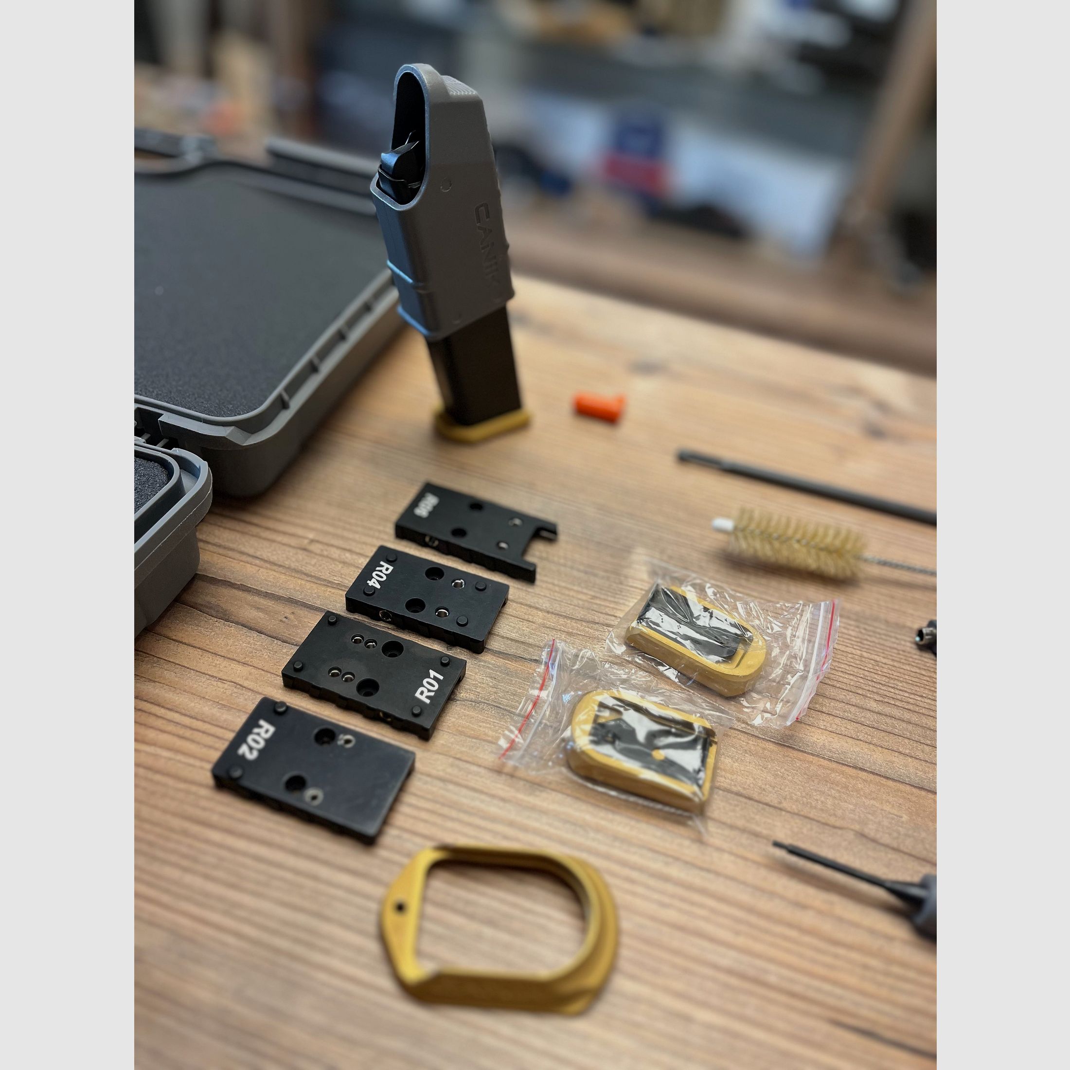 Canik Pistole TP9 SFx Rival Kaliber 9x19 Combat Grey inklusive Zubehör