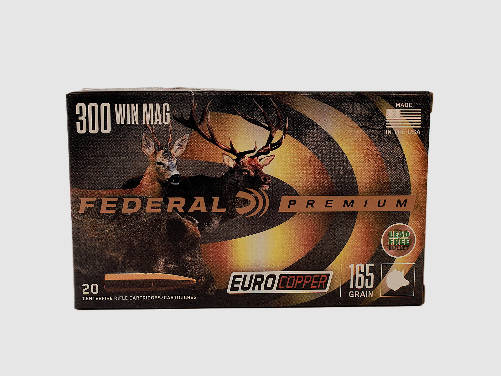 Federal 300win mag eurocopper 165g