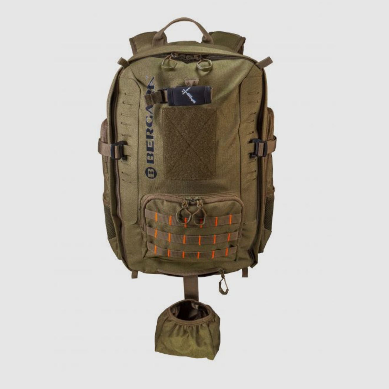 Bergara 35-04005 Zaino da caccia Zaino da caccia in verde Volume 35 L