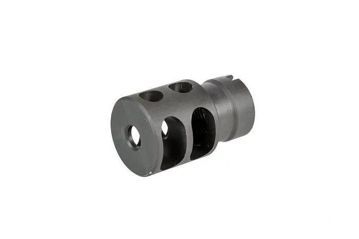 Steel muzzle device ZDTK-2 for AK replicas (24 mm), image 1 of 6