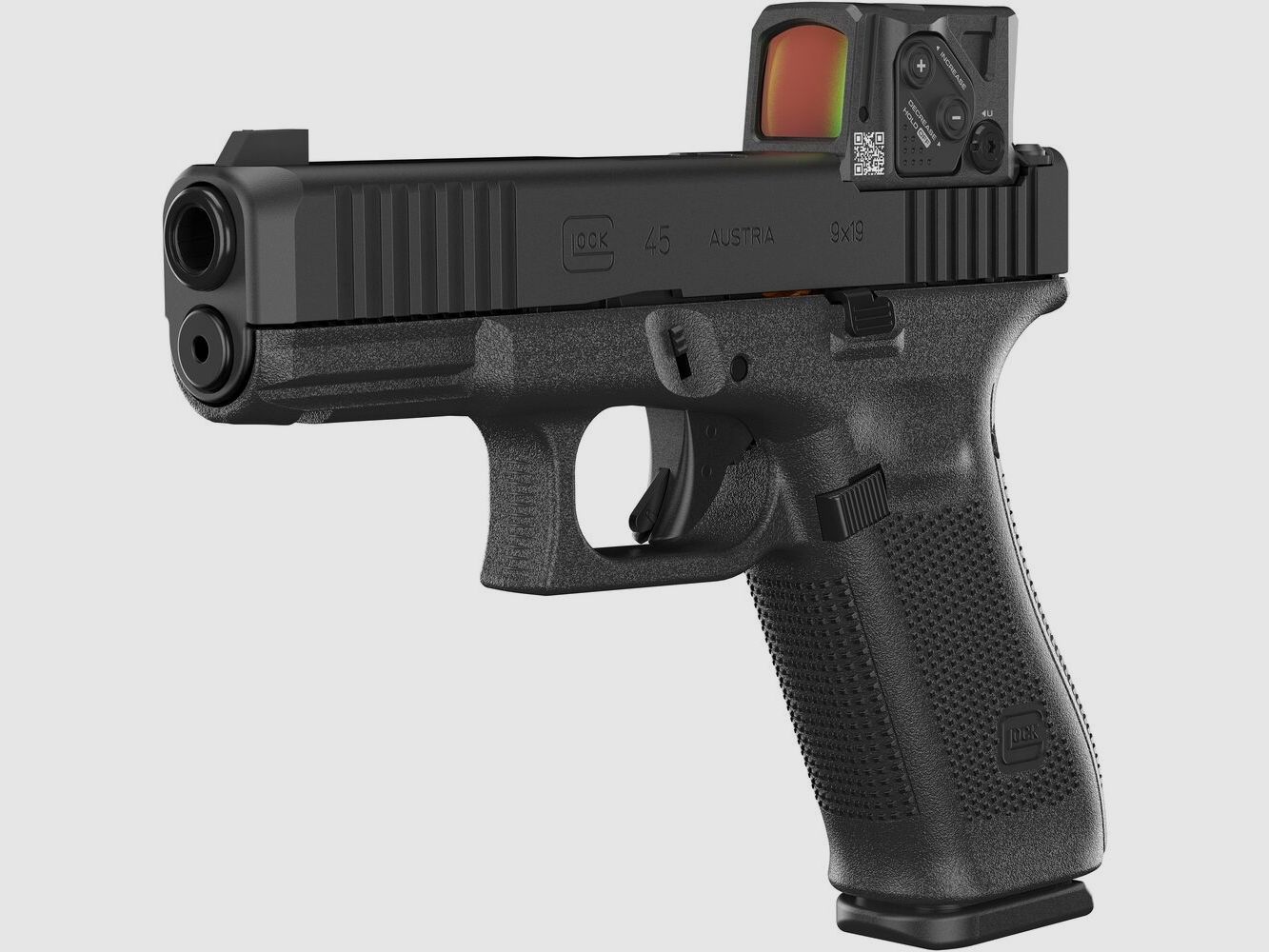 Glock Pistol 45 Gen5 MOS/FS A-CUT Combo 9 mm Luger