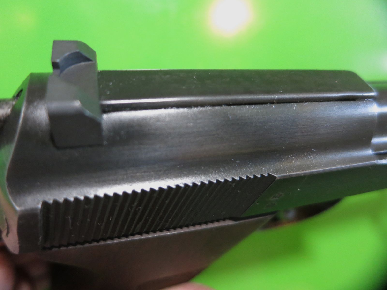 Walther P38 (P.38), WaA 359, 9 mm Luger, Walther/Zella-Mehlis, Schlitten P1      #56