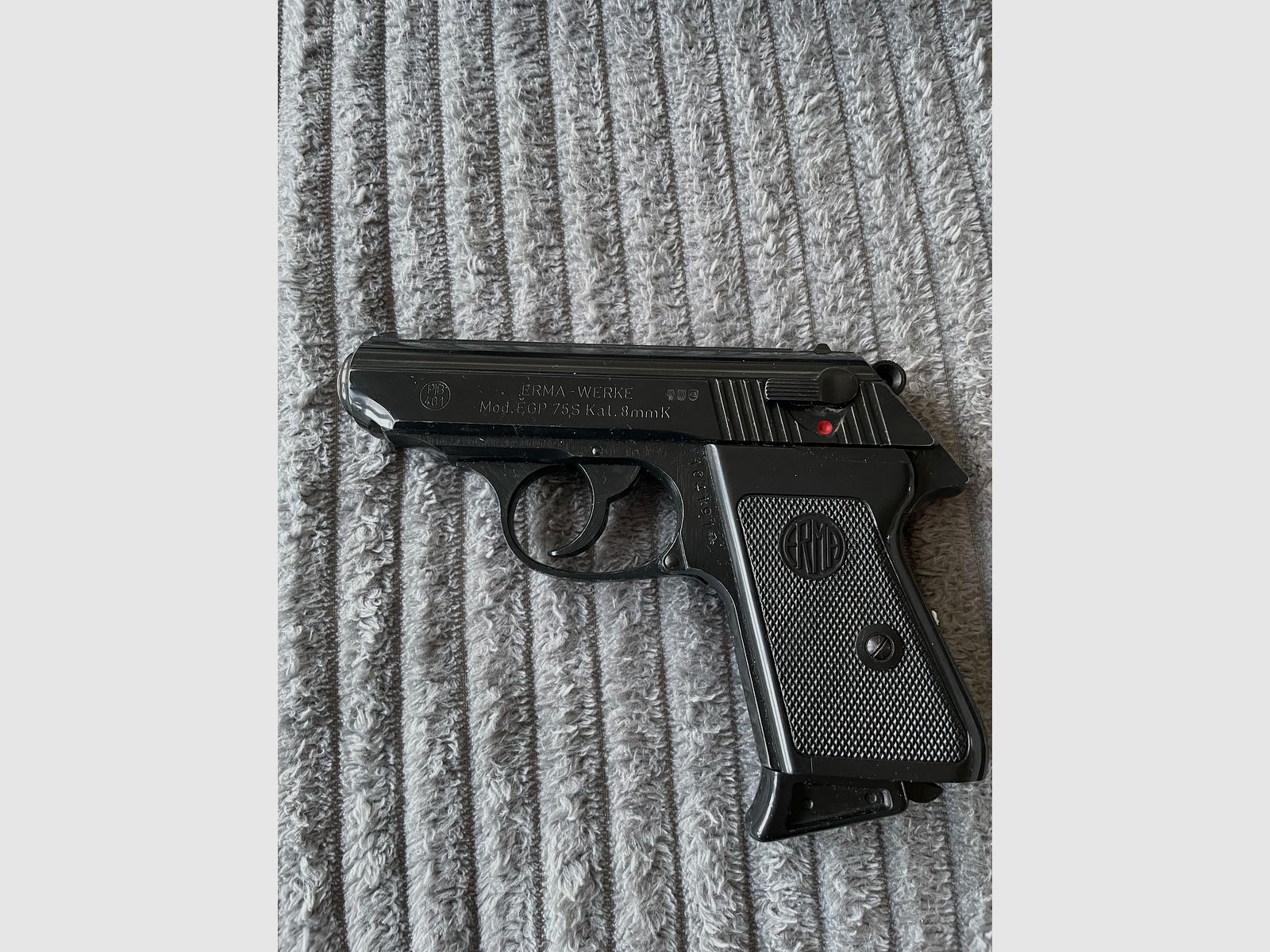 ERMA EGP 75S Kal.8mmK Originele verpakking Ideaal voor verzamelaars Topstaat