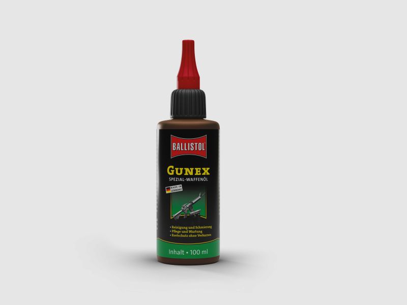 Gunex Spezial Waffenöl 100ml Flasche zum Träufeln