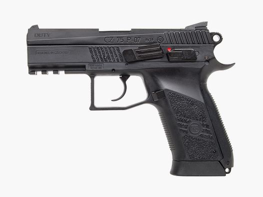 CZ 75 P-07 Duty Schwarz 4,5mm BB - Druckluft Co2 BlowBack