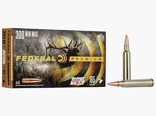 FED P300WR .300 WIN MAG 165GR BARNES TRIPLE SHOCK VITAL SHOK