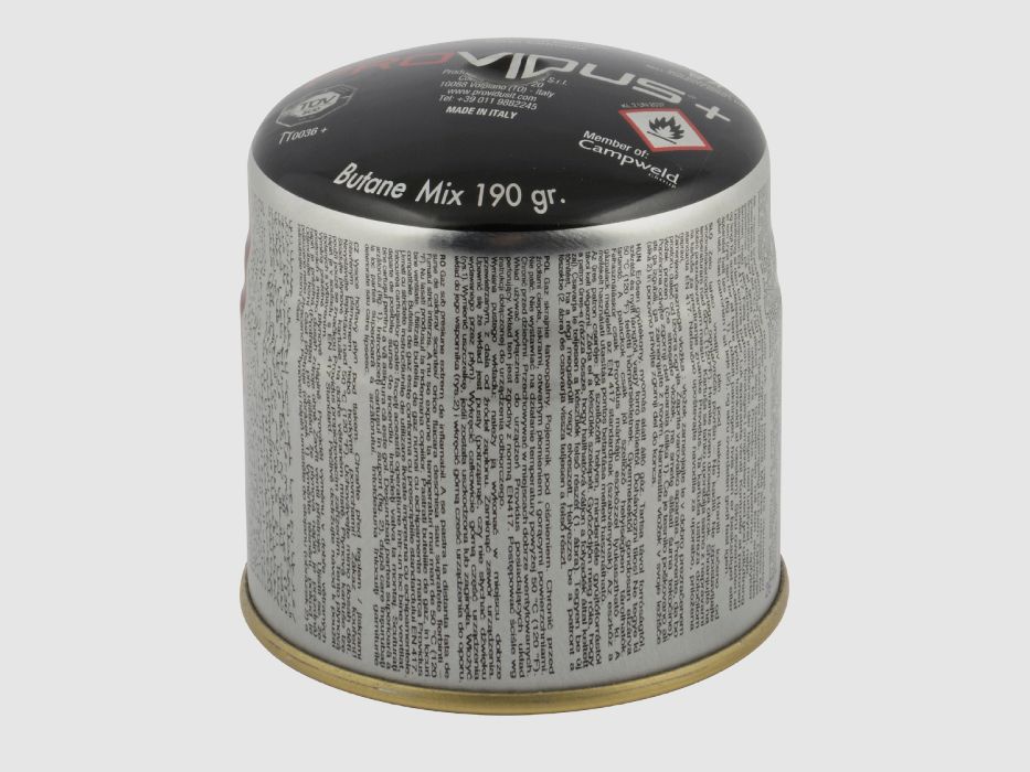 TGO Gaskartusche 190g UNIVERSAL ILL Version