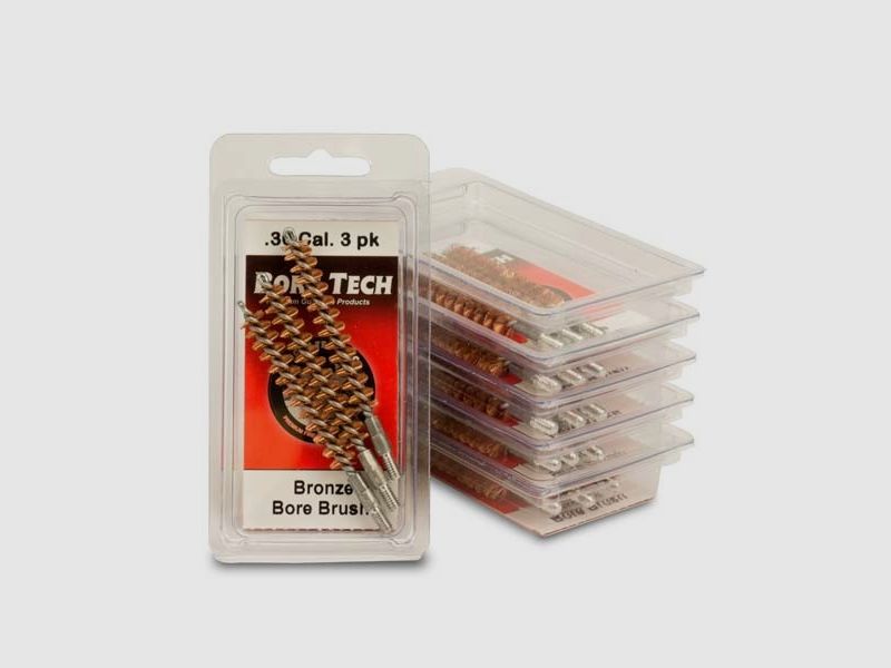 Pack of 3 BoreTech Brass Brushes – .243 / 6MM, image 5 of 5