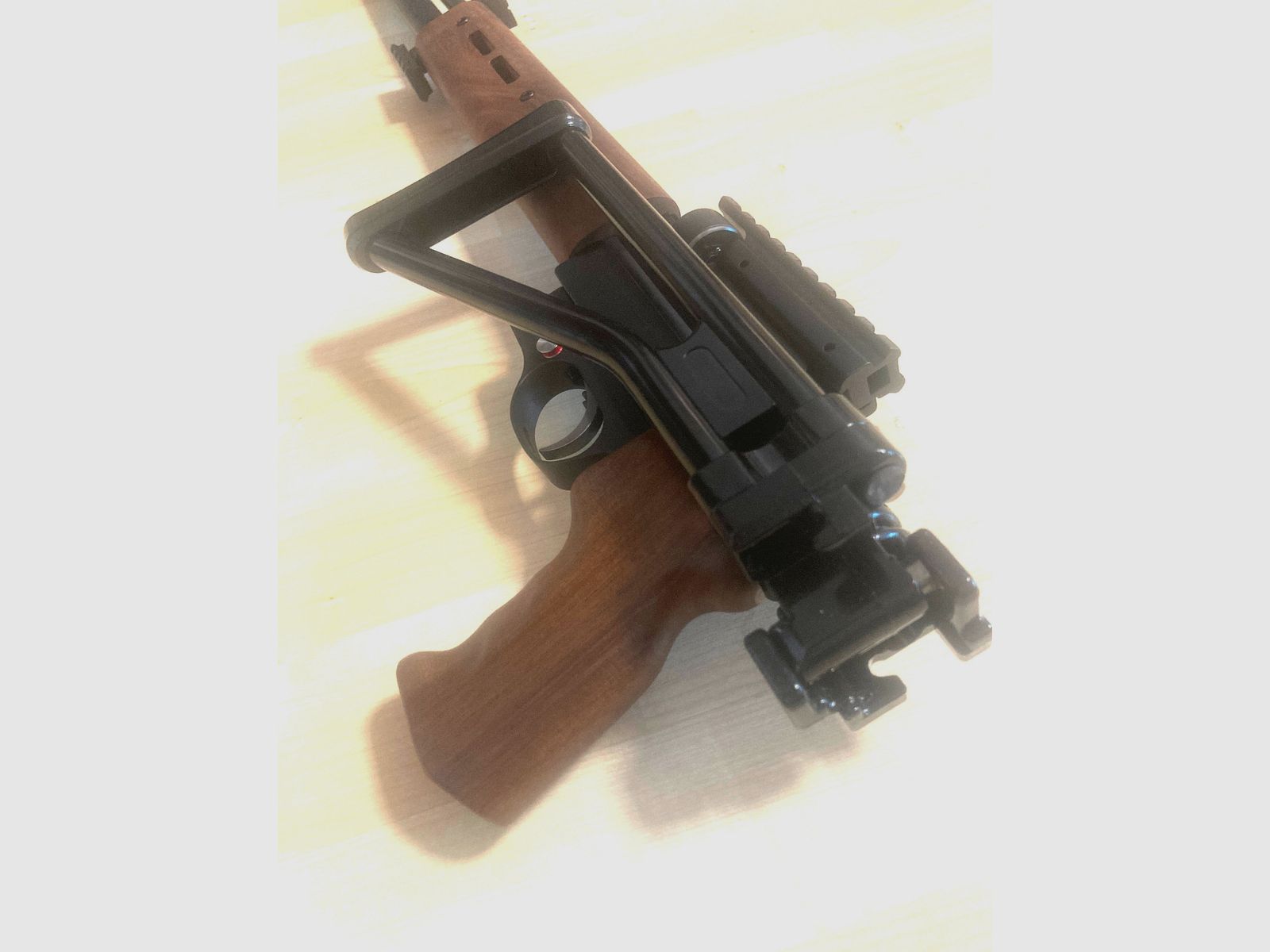 Carabina ad aria compressa Diana Stormrider "Paratrooper Classic" con sistema di stock pieghevole in alluminio stile WW2/50s, F libera da 18 anni con kit export 35J, immagine 6 di 8