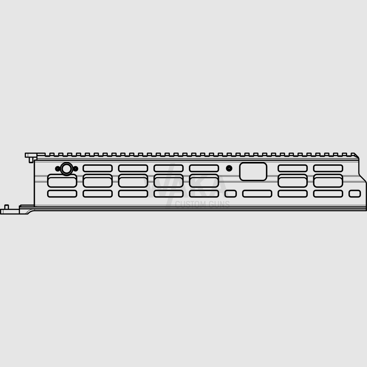 B&T M-Lock Handschutz "Extended" zu B&T APC308