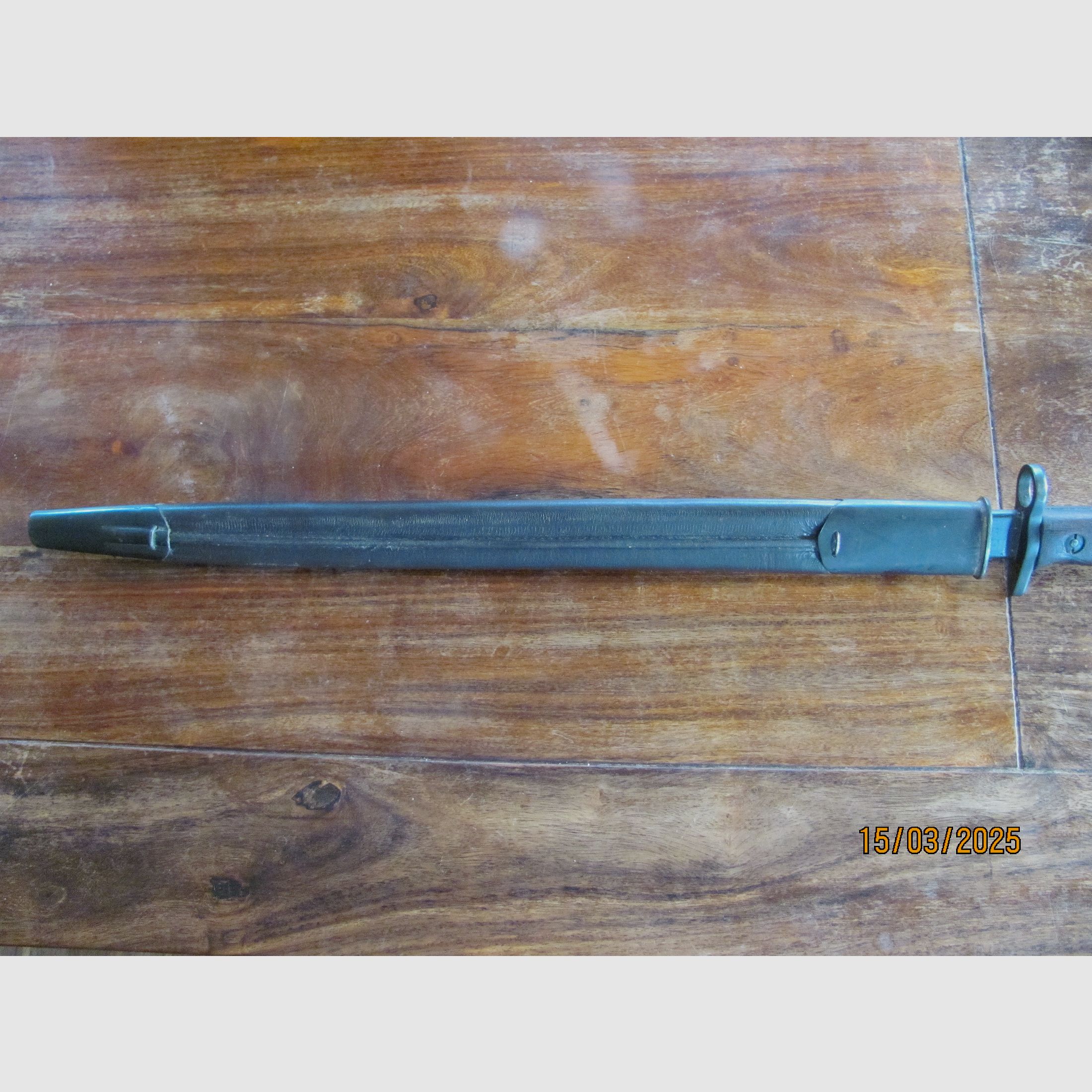 Enfield Pattern 1907 SMLE / Pattern 1914 P14 Bajonett Lederscheide -- Neufertigung
